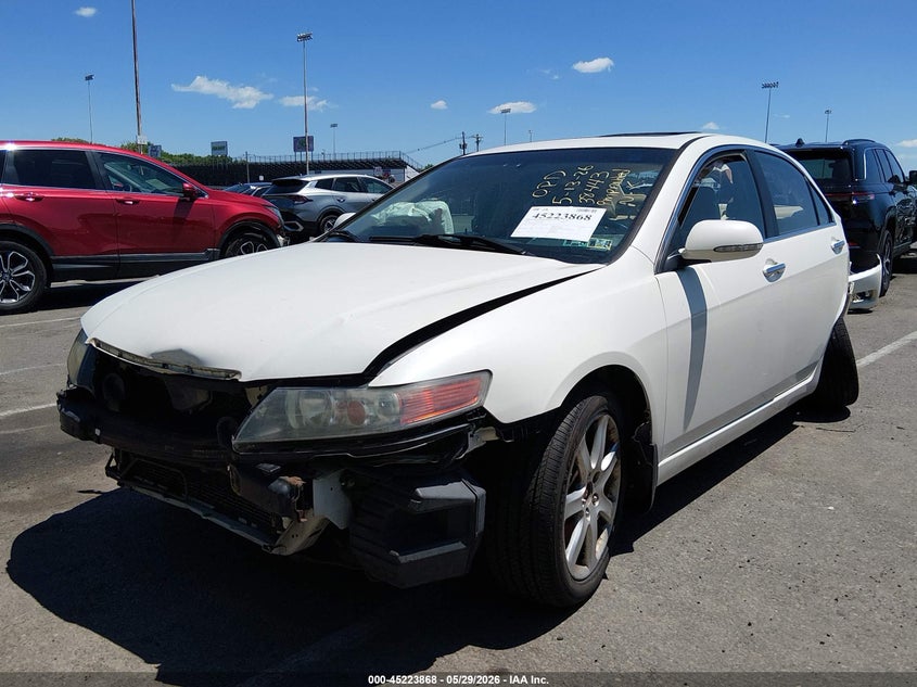 2005 Acura Tsx VIN JH4CL96885C027215 IAAI salvage auction — FRONT & REAR, Salvage (New Jersey), sold $475 on 2026-07-20 (photo 2)