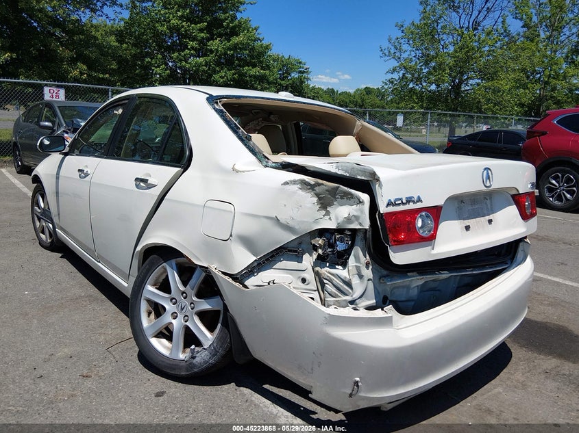 2005 Acura Tsx VIN JH4CL96885C027215 IAAI salvage auction — FRONT & REAR, Salvage (New Jersey), sold $475 on 2026-07-20 (photo 3)