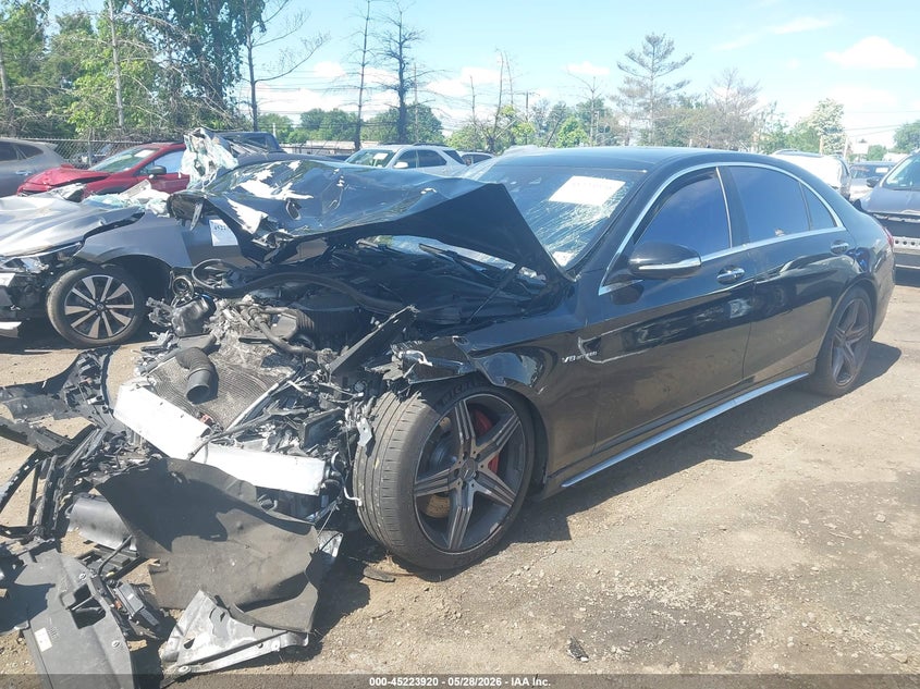 2016 Mercedes-benz VIN WDDUG7JB8GA251929 IAAI salvage auction — FRONT END, Salvage (New Jersey), sold $4,600 on 2026-07-29 (photo 2)