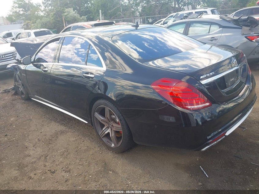 2016 Mercedes-benz VIN WDDUG7JB8GA251929 IAAI salvage auction — FRONT END, Salvage (New Jersey), sold $4,600 on 2026-07-29 (photo 3)