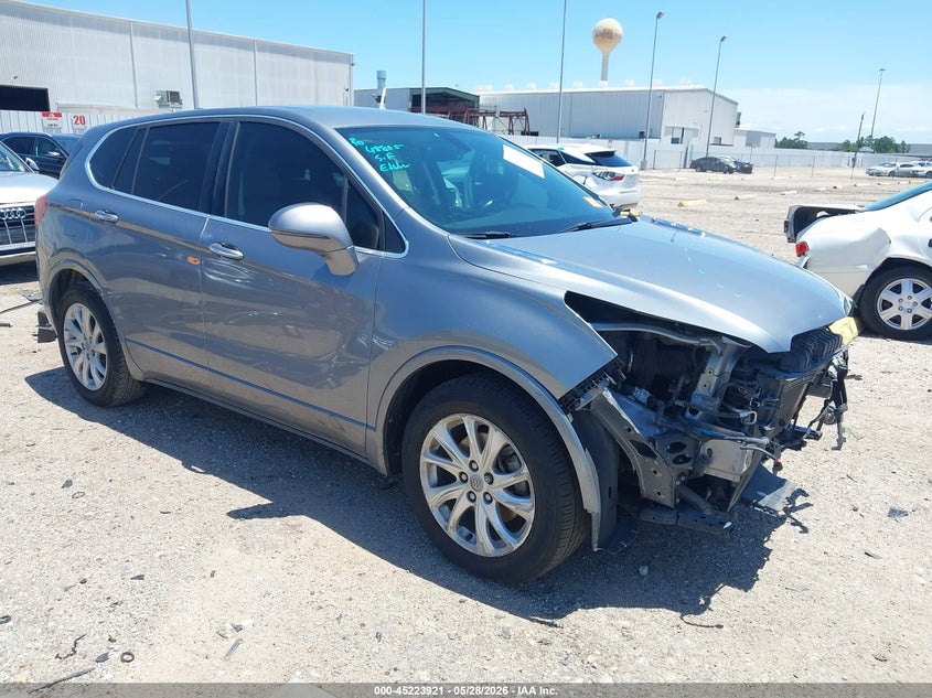 2020 Buick Envision VIN LRBFXBSAXLD036071 IAAI salvage auction — FRONT END, Salvage Title, sold $1,400 on 2026-07-23 (photo 1)