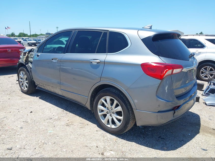 2020 Buick Envision VIN LRBFXBSAXLD036071 IAAI salvage auction — FRONT END, Salvage Title, sold $1,400 on 2026-07-23 (photo 3)