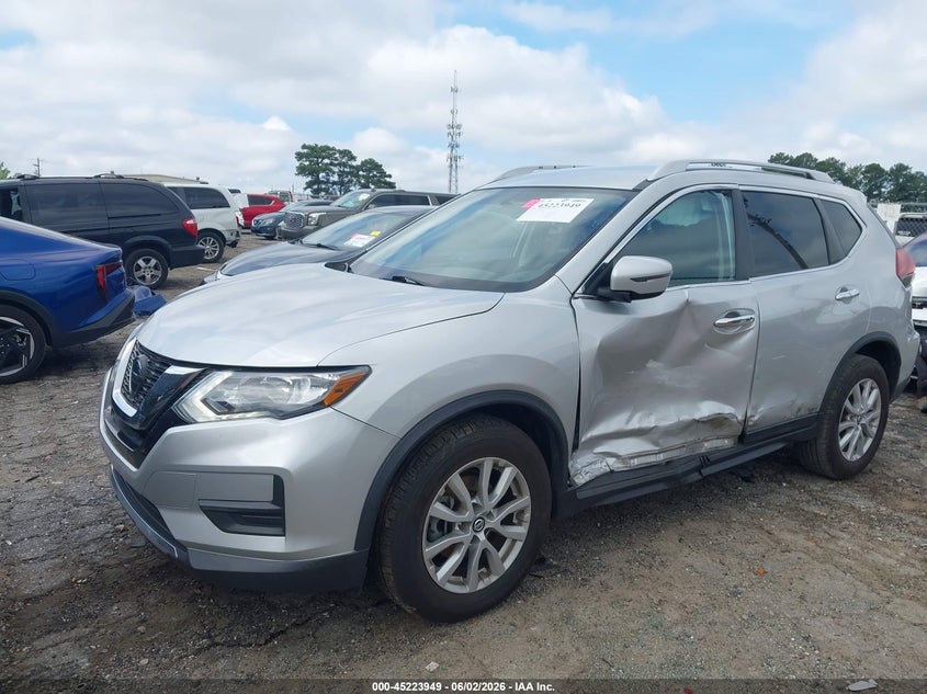 2018 Nissan Rogue VIN KNMAT2MT0JP553655 IAAI salvage auction — LEFT SIDE, Salvage Title, sold $2,150 on 2026-07-11 (photo 2)