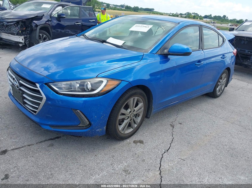 2018 Hyundai Elantra VIN KMHD84LFXJU451332 IAAI salvage auction — ALL OVER, Salvage (Missouri), sold $1,300 on 2026-07-16 (photo 2)