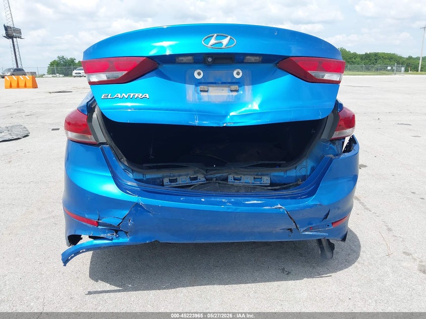 2018 Hyundai Elantra VIN KMHD84LFXJU451332 IAAI salvage auction — ALL OVER, Salvage (Missouri), sold $1,300 on 2026-07-16 (photo 6)