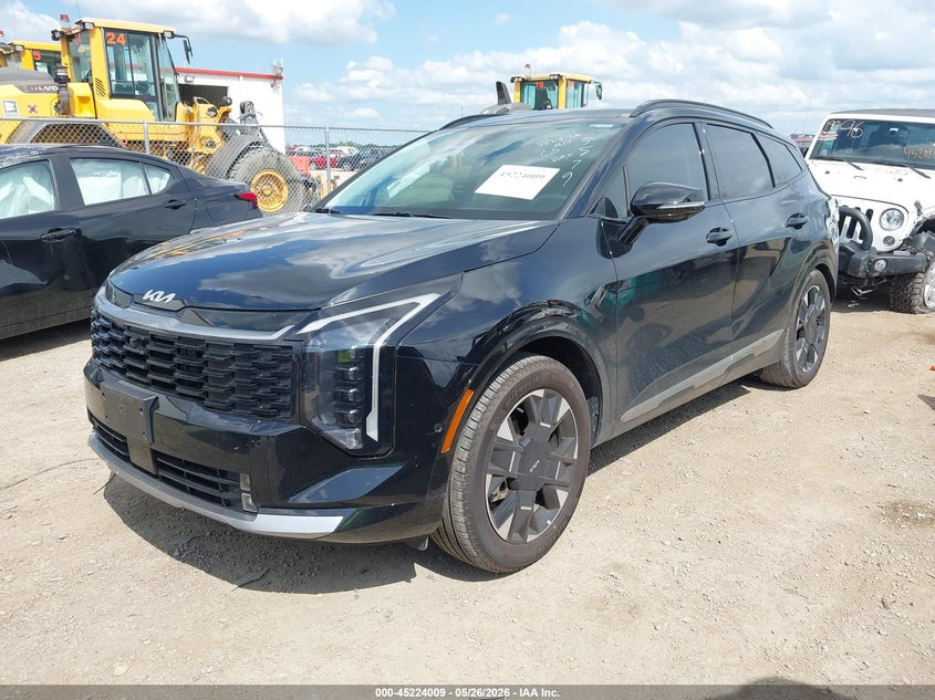 2026 Kia Sportage VIN 5XYK53DF2TG395579 IAAI salvage auction — RIGHT REAR, Salvage Title, sold $10,600 on 2026-07-28 (photo 2)