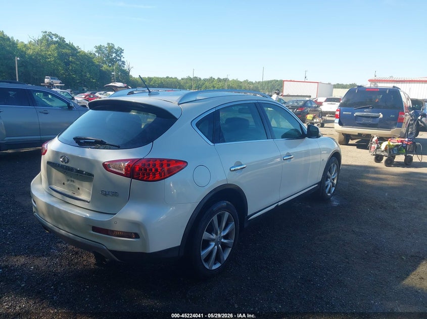 2016 Infiniti Qx50 VIN JN1BJ0RR5GM265574 IAAI salvage auction — LEFT & RIGHT, Salvage - Greater Than 75% (Maryland), sold $1,600 on 2026-07-15 (photo 4)