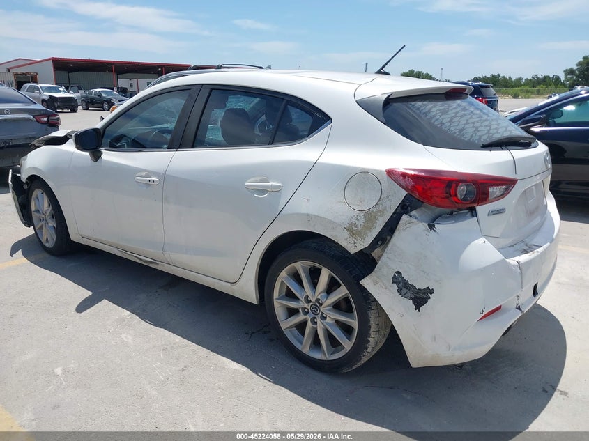 2017 Mazda 3 VIN JM1BN1L36H1115715 IAAI salvage auction — RIGHT SIDE, Salvage Title, sold $1,500 on 2026-07-09 (photo 3)