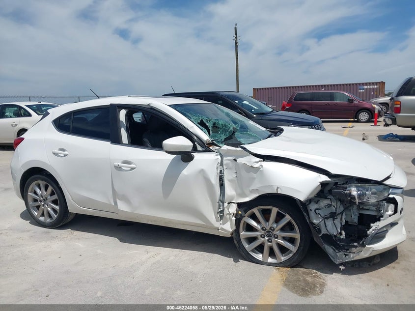 2017 Mazda 3 VIN JM1BN1L36H1115715 IAAI salvage auction — RIGHT SIDE, Salvage Title, sold $1,500 on 2026-07-09 (photo 6)