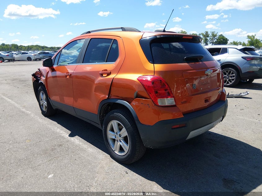 2015 Chevrolet Trax VIN KL7CJRSB1FB118663 IAAI salvage auction — LEFT FRONT, Salvage Title, sold $575 on 2026-07-13 (photo 3)