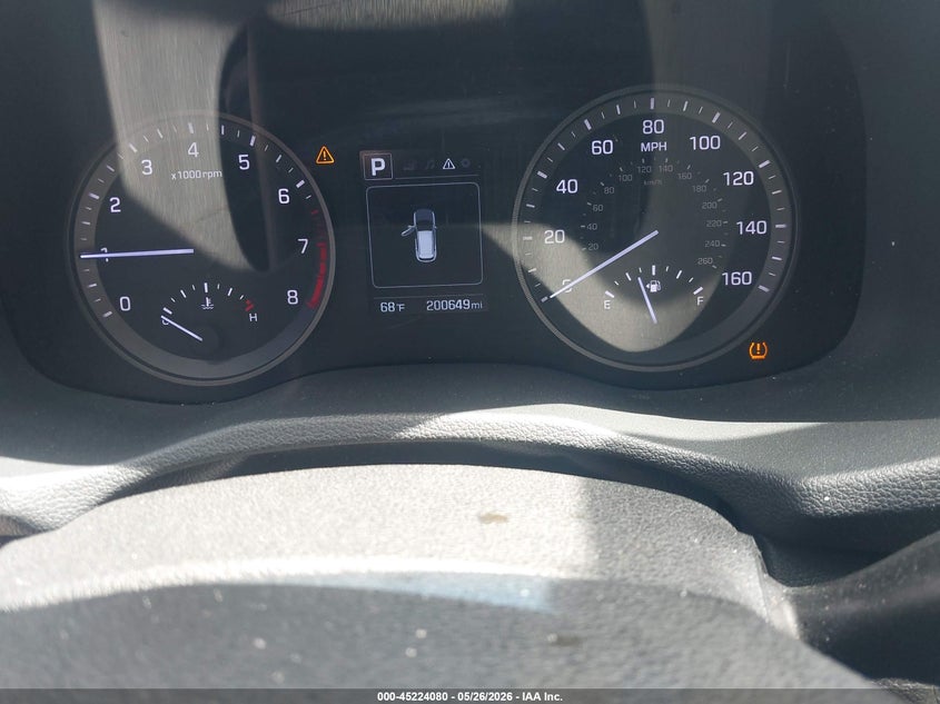 2017 Hyundai Tucson VIN KM8J33A23HU488051 IAAI salvage auction — LEFT REAR, Salvage (California), sold $2,050 on 2026-07-13 (photo 7)