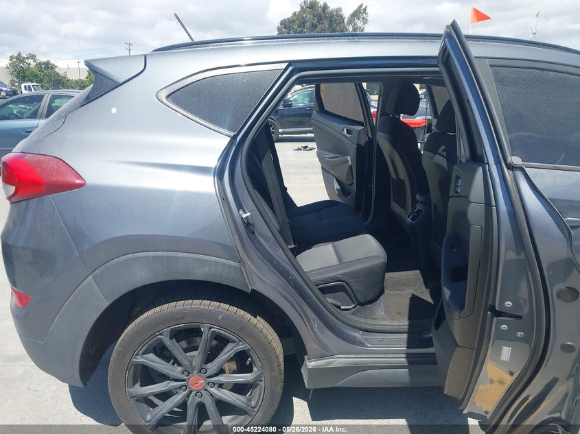 2017 Hyundai Tucson VIN KM8J33A23HU488051 IAAI salvage auction — LEFT REAR, Salvage (California), sold $2,050 on 2026-07-13 (photo 8)