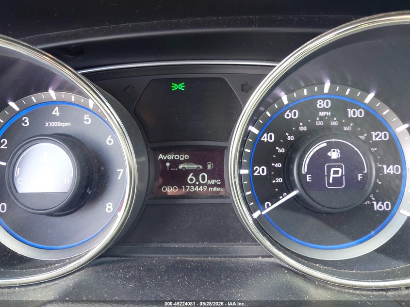 2012 Hyundai Sonata VIN 5NPEC4AC2CH474083 IAAI salvage auction — NORMAL WEAR, Salvage Title, sold $400 on 2026-07-20 (photo 7)