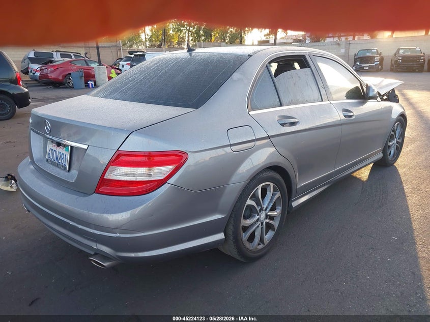 2008 Mercedes-benz C-klasse VIN WDDGF54X98R020861 IAAI salvage auction — FRONT END, Salvage Certificate (California), sold $225 on 2026-08-07 (photo 4)