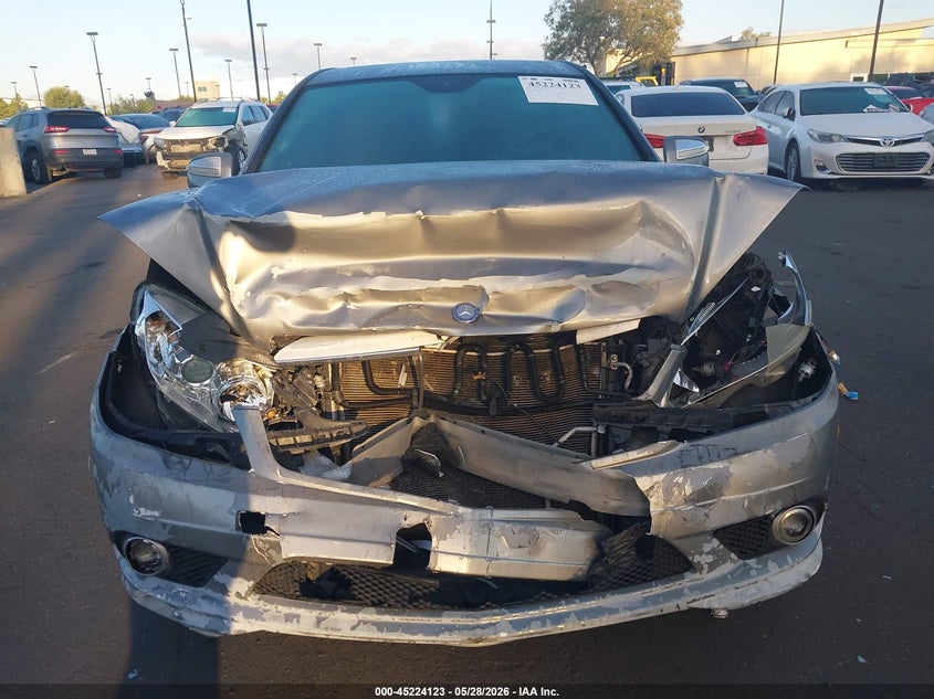 2008 Mercedes-benz C-klasse VIN WDDGF54X98R020861 IAAI salvage auction — FRONT END, Salvage Certificate (California), sold $225 on 2026-08-07 (photo 6)