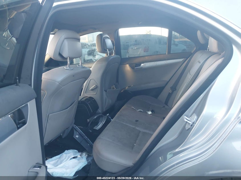 2008 Mercedes-benz C-klasse VIN WDDGF54X98R020861 IAAI salvage auction — FRONT END, Salvage Certificate (California), sold $225 on 2026-08-07 (photo 8)