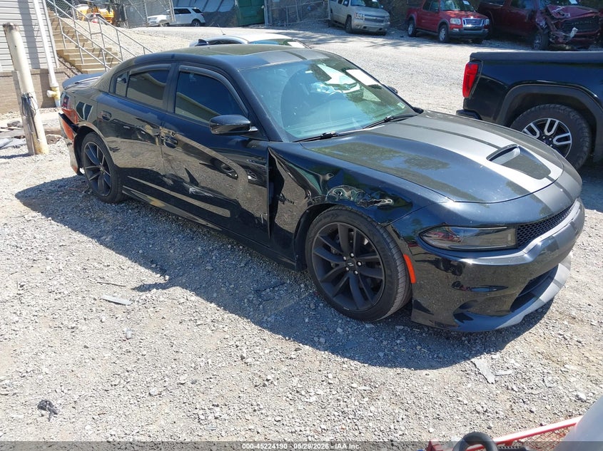 2022 Dodge Charger VIN 2C3CDXCT7NH126492 IAAI salvage auction — SIDE, Salvage Title, sold $9,900 on 2026-07-31 (photo 1)