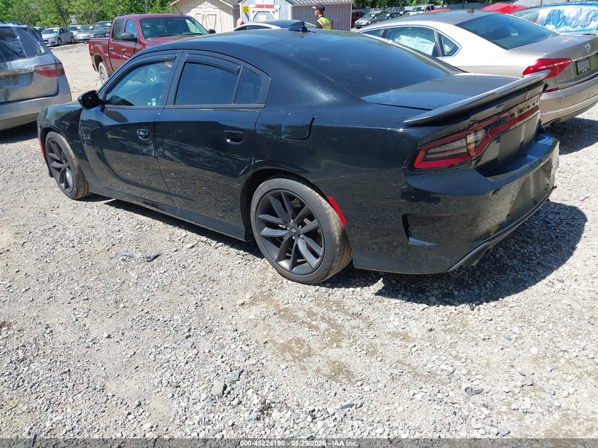 2022 Dodge Charger VIN 2C3CDXCT7NH126492 IAAI salvage auction — SIDE, Salvage Title, sold $9,900 on 2026-07-31 (photo 3)
