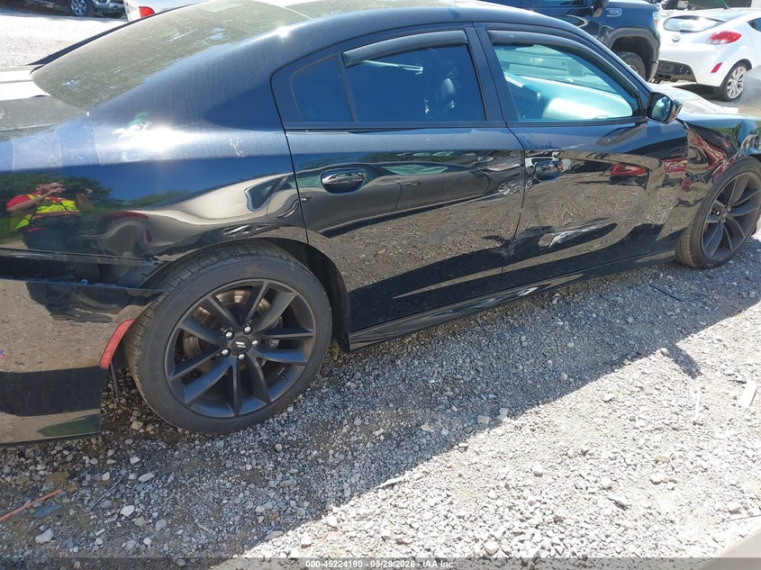 2022 Dodge Charger VIN 2C3CDXCT7NH126492 IAAI salvage auction — SIDE, Salvage Title, sold $9,900 on 2026-07-31 (photo 6)