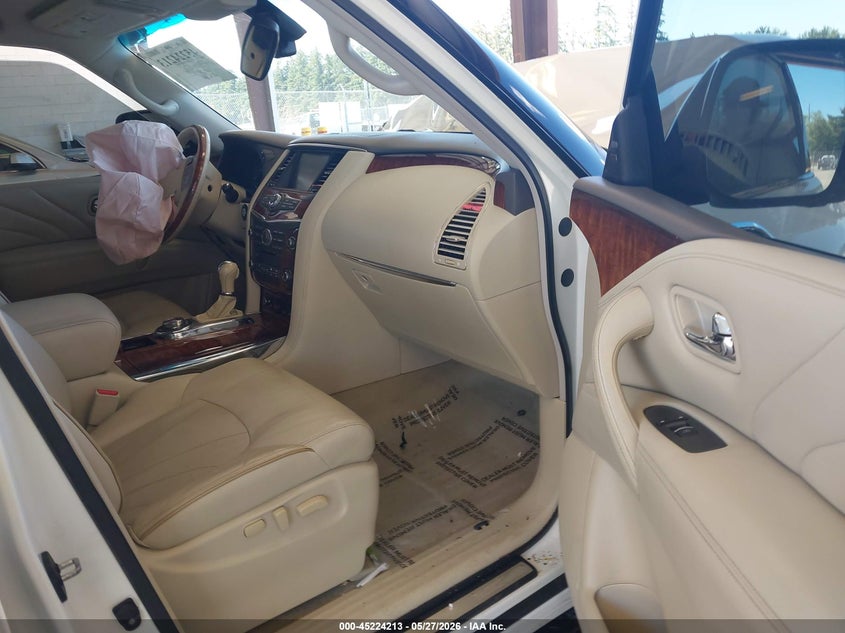 2016 Infiniti Qx80 VIN JN8AZ2NE5G9123958 IAAI salvage auction — FRONT END, Salvage Title, sold $1,250 on 2026-07-08 (photo 5)