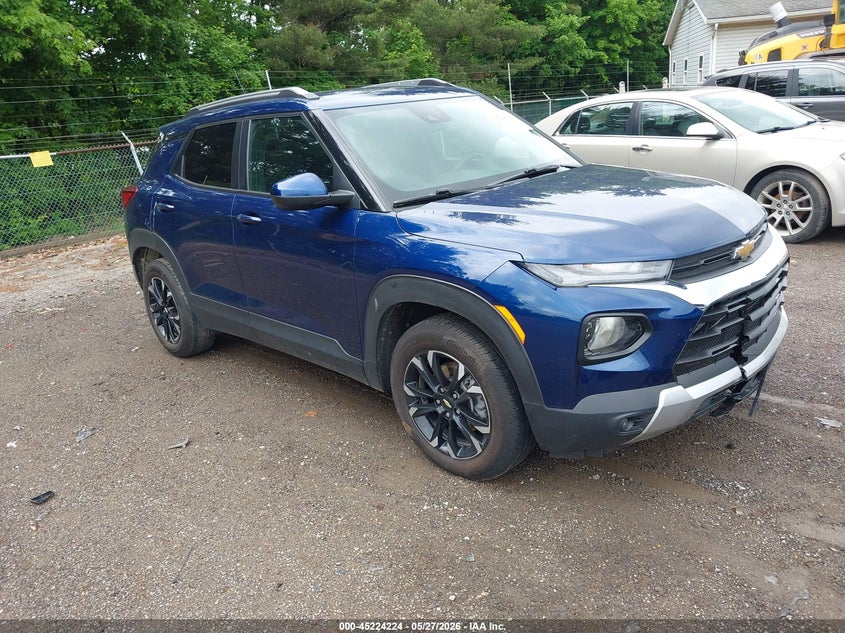 2022 Chevrolet Trailblazer VIN KL79MPSL3NB068121 IAAI salvage auction — WATER/FLOOD, Salvage (Ohio), sold $6,200 on 2026-07-06 (photo 1)