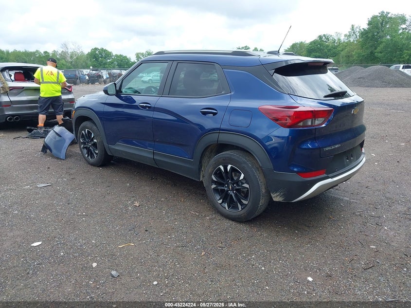 2022 Chevrolet Trailblazer VIN KL79MPSL3NB068121 IAAI salvage auction — WATER/FLOOD, Salvage (Ohio), sold $6,200 on 2026-07-06 (photo 3)