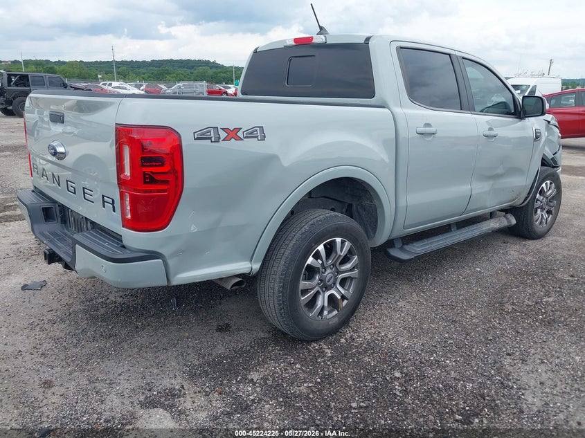 2021 Ford Ranger VIN 1FTER4FH1MLD89333 IAAI salvage auction — RIGHT FRONT, Salvage (Oklahoma), sold $9,000 on 2026-07-30 (photo 4)