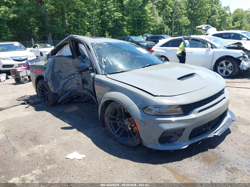 2023 Dodge Charger VIN 2C3CDXGJ8PH635566 IAAI salvage auction — RIGHT SIDE, Non-Repairable (Maryland), sold $7,700 on 2026-07-29 (photo 1)