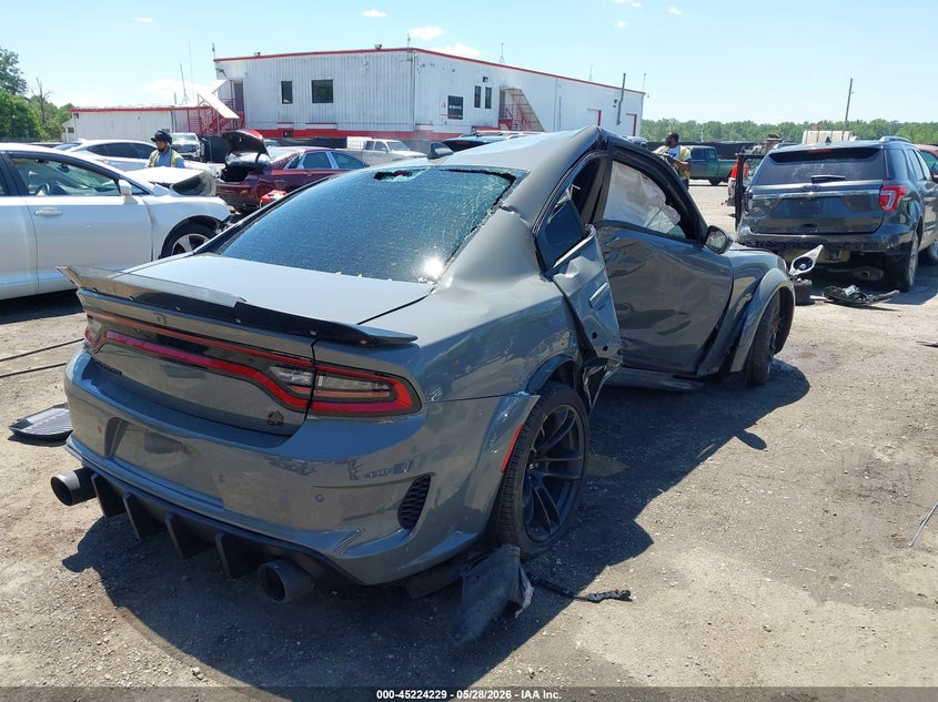 2023 Dodge Charger VIN 2C3CDXGJ8PH635566 IAAI salvage auction — RIGHT SIDE, Non-Repairable (Maryland), sold $7,700 on 2026-07-29 (photo 4)