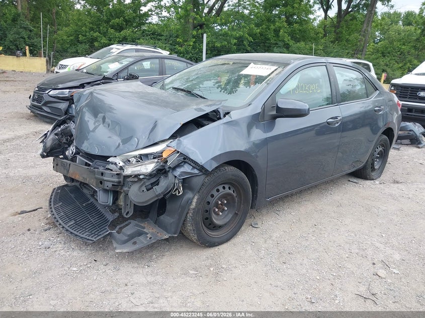 2014 Toyota Corolla VIN 5YFBURHE2EP066595 IAAI salvage auction — FRONT END, Salvage Title, sold $1,325 on 2026-07-08 (photo 2)