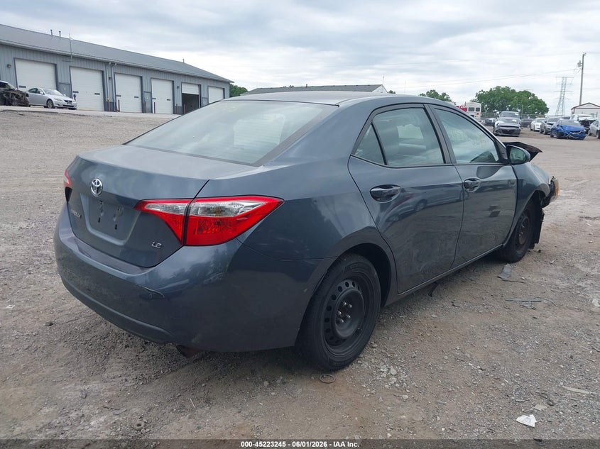 2014 Toyota Corolla VIN 5YFBURHE2EP066595 IAAI salvage auction — FRONT END, Salvage Title, sold $1,325 on 2026-07-08 (photo 4)