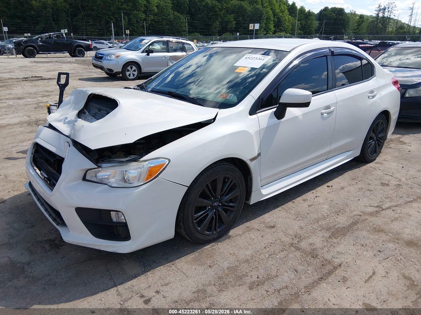 2017 Subaru Wrx VIN JF1VA1B64H9800419 IAAI salvage auction — FRONT END, Salvage (West Virginia), sold $1,300 on 2026-07-16 (photo 2)
