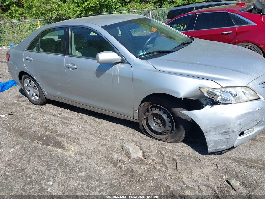 2007 Toyota Camry VIN JTNBE46K673071038 IAAI salvage auction — RIGHT FRONT, Clear (Massachusetts), sold $625 on 2026-07-07 (photo 1)