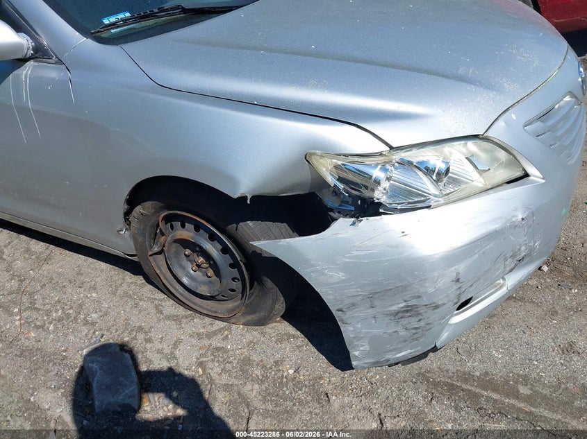 2007 Toyota Camry VIN JTNBE46K673071038 IAAI salvage auction — RIGHT FRONT, Clear (Massachusetts), sold $625 on 2026-07-07 (photo 6)