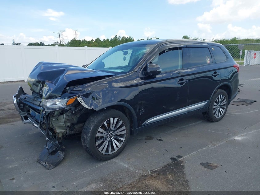 2019 Mitsubishi Outlander VIN JA4AZ3A37KZ003619 IAAI salvage auction — NORMAL WEAR, Salvage Title, sold $2,000 on 2026-07-20 (photo 2)