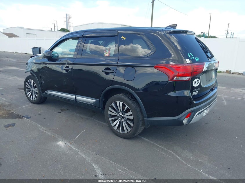 2019 Mitsubishi Outlander VIN JA4AZ3A37KZ003619 IAAI salvage auction — NORMAL WEAR, Salvage Title, sold $2,000 on 2026-07-20 (photo 3)