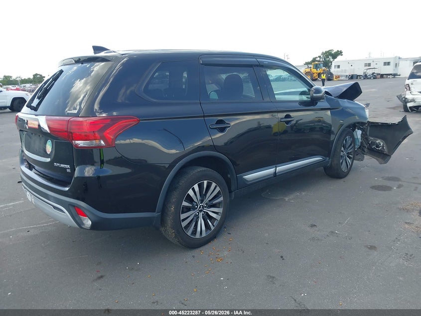 2019 Mitsubishi Outlander VIN JA4AZ3A37KZ003619 IAAI salvage auction — NORMAL WEAR, Salvage Title, sold $2,000 on 2026-07-20 (photo 4)