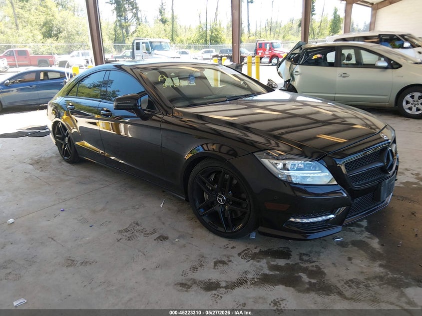2013 Mercedes-benz Cls-klasse VIN WDDLJ7DB9DA079284 IAAI salvage auction — FRONT END, Salvage Title, sold $9,900 on 2026-07-29 (photo 1)