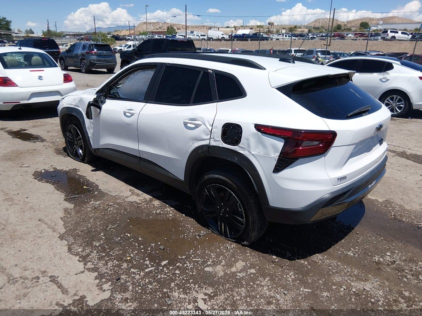 2025 Chevrolet Trax VIN KL77LKEP3SC317714 IAAI salvage auction — ROLLOVER, Salvage Title, sold $4,950 on 2026-07-09 (photo 3)