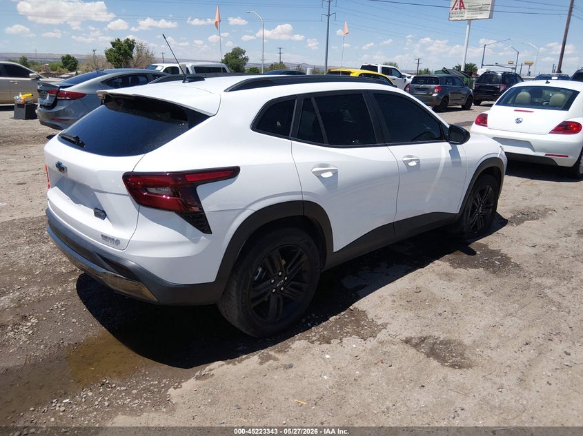 2025 Chevrolet Trax VIN KL77LKEP3SC317714 IAAI salvage auction — ROLLOVER, Salvage Title, sold $4,950 on 2026-07-09 (photo 4)