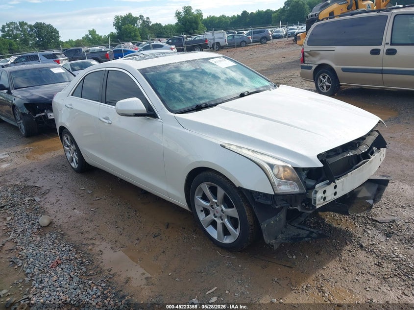 2014 Cadillac Ats VIN 1G6AB5RA4E0170525 IAAI salvage auction — FRONT END, Salvage Title, sold $975 on 2026-07-20 (photo 1)