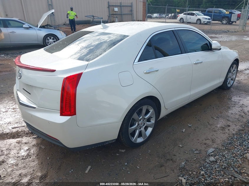 2014 Cadillac Ats VIN 1G6AB5RA4E0170525 IAAI salvage auction — FRONT END, Salvage Title, sold $975 on 2026-07-20 (photo 4)