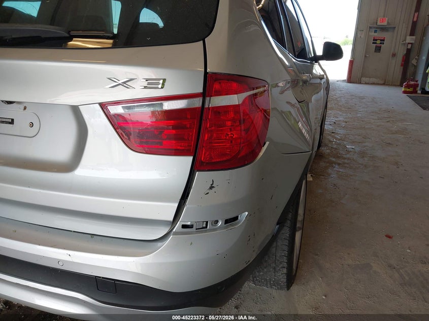 2017 BMW X3 VIN 5UXWX9C56H0T13226 IAAI salvage auction — REAR END, Salvage Title, sold $2,850 on 2026-07-22 (photo 6)