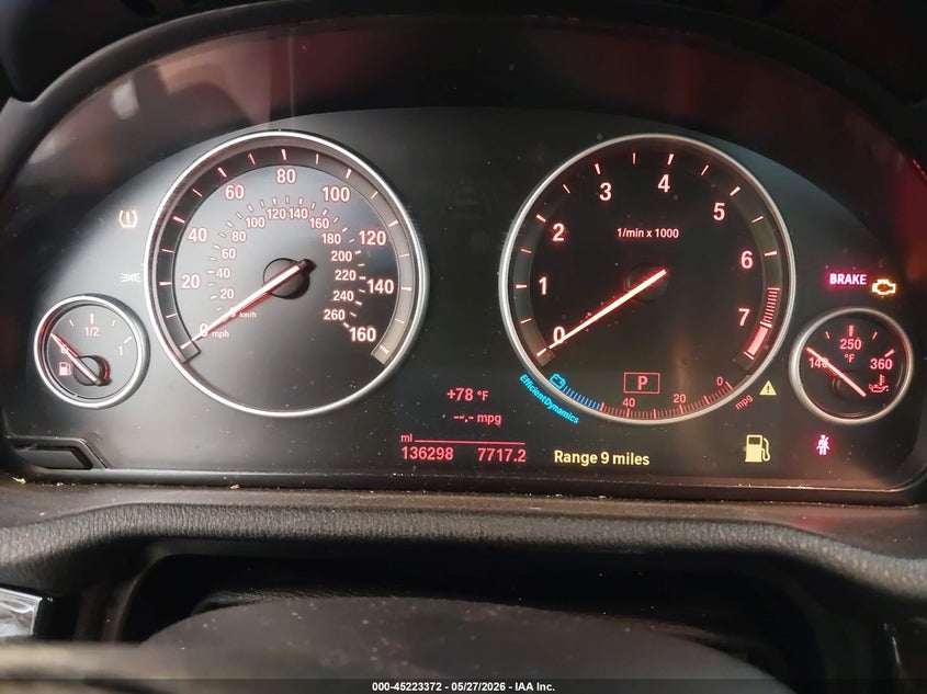 2017 BMW X3 VIN 5UXWX9C56H0T13226 IAAI salvage auction — REAR END, Salvage Title, sold $2,850 on 2026-07-22 (photo 7)