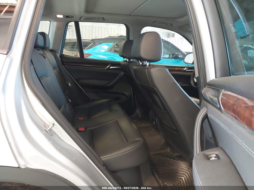 2017 BMW X3 VIN 5UXWX9C56H0T13226 IAAI salvage auction — REAR END, Salvage Title, sold $2,850 on 2026-07-22 (photo 8)