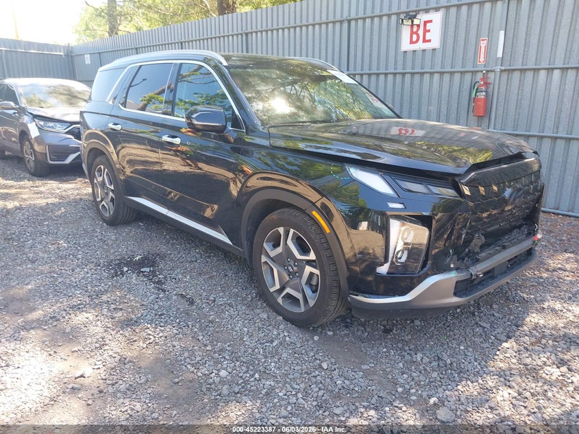 2024 Hyundai Palisade VIN KM8R5DGE7RU803956 IAAI salvage auction — FRONT END, Salvage Title, sold $14,150 on 2026-07-29 (photo 1)