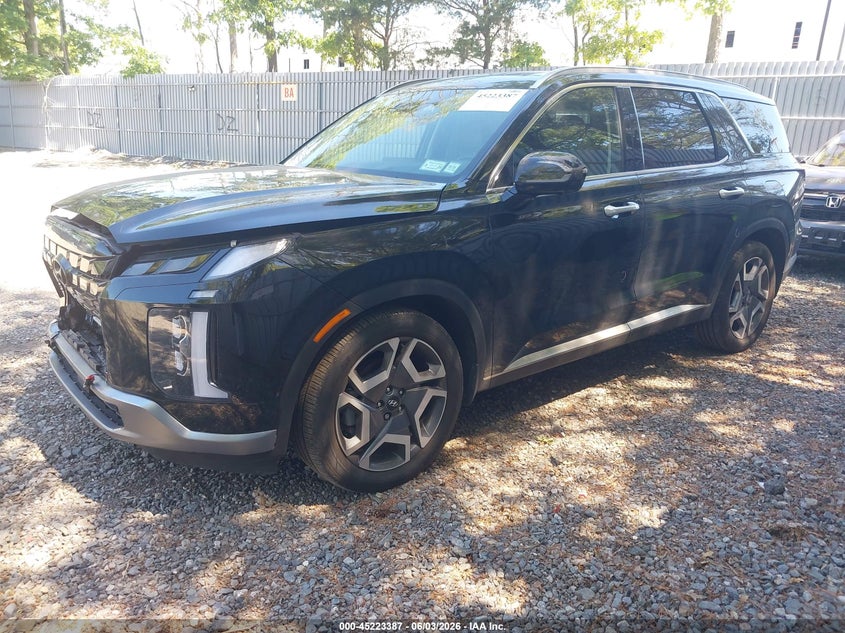 2024 Hyundai Palisade VIN KM8R5DGE7RU803956 IAAI salvage auction — FRONT END, Salvage Title, sold $14,150 on 2026-07-29 (photo 2)