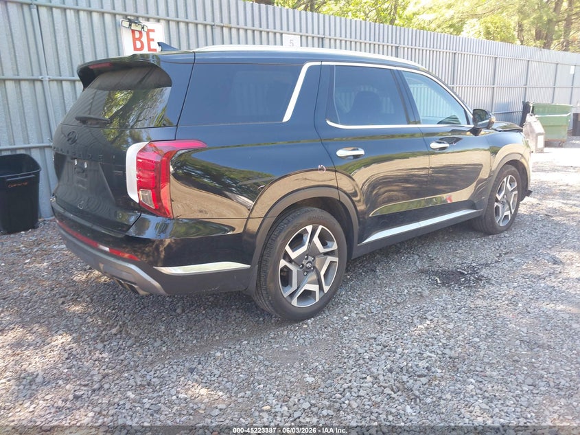 2024 Hyundai Palisade VIN KM8R5DGE7RU803956 IAAI salvage auction — FRONT END, Salvage Title, sold $14,150 on 2026-07-29 (photo 4)