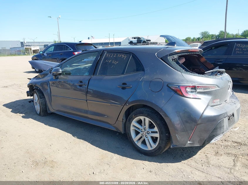 2022 Toyota Corolla VIN JTND4MBE2N3182808 IAAI salvage auction — ALL OVER, Salvage Title, sold $275 on 2026-07-23 (photo 3)