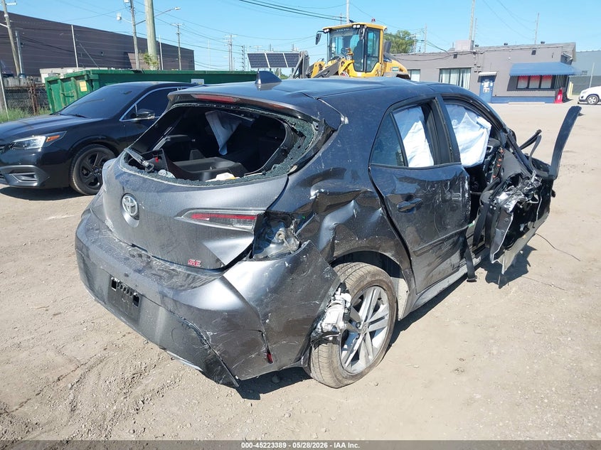 2022 Toyota Corolla VIN JTND4MBE2N3182808 IAAI salvage auction — ALL OVER, Salvage Title, sold $275 on 2026-07-23 (photo 4)